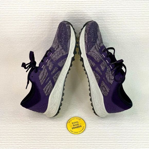 Asics - Running Shoes, purple and Gray. Women 8 - Picture 4 of 7